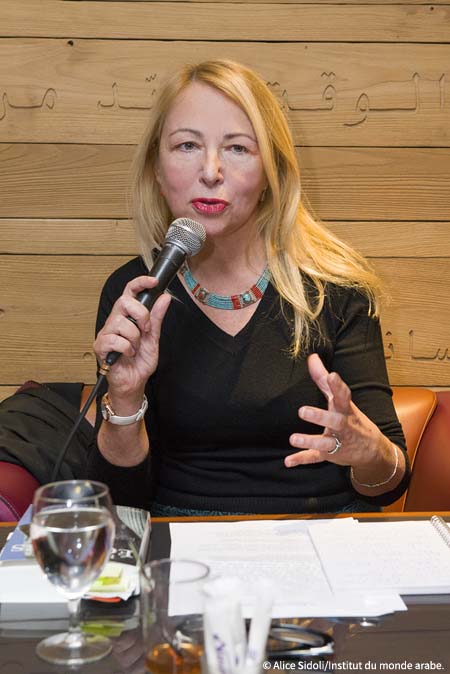 Café littéraire avec Florence Quentin autour de l'ouvrage qu'elle a dirigé "le livre des Egyptes" , éd. Robert Laffont, Mercredi 11 Février 2015, Institut du monde arabe, Paris.