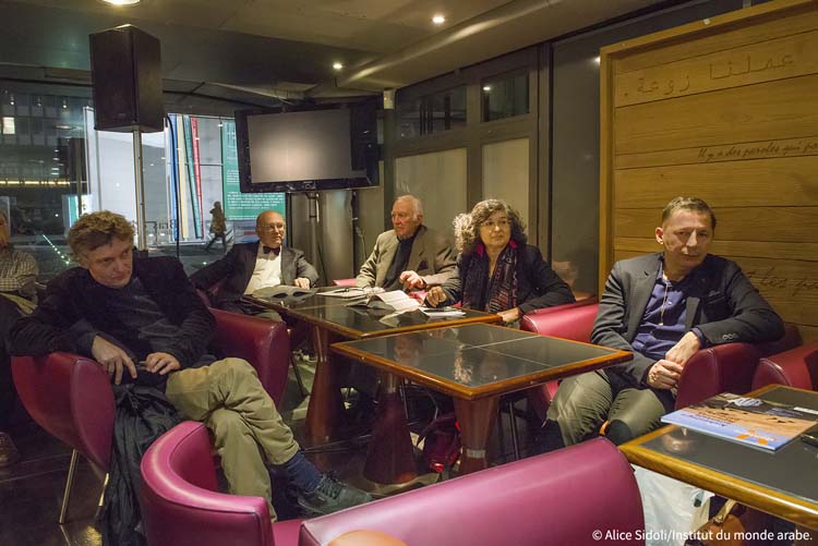 Café littéraire avec Florence Quentin autour de l'ouvrage qu'elle a dirigé "le livre des Egyptes" , éd. Robert Laffont, Mercredi 11 Février 2015, Institut du monde arabe, Paris.