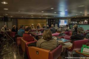 Café littéraire avec Florence Quentin autour de l'ouvrage qu'elle a dirigé "le livre des Egyptes" , éd. Robert Laffont, Mercredi 11 Février 2015, Institut du monde arabe, Paris.