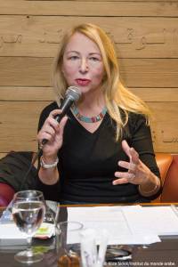 Café littéraire avec Florence Quentin autour de l'ouvrage qu'elle a dirigé "le livre des Egyptes" , éd. Robert Laffont, Mercredi 11 Février 2015, Institut du monde arabe, Paris.