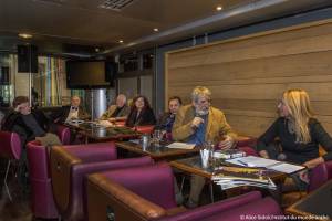 Café littéraire avec Florence Quentin autour de l'ouvrage qu'elle a dirigé "le livre des Egyptes" , éd. Robert Laffont, Mercredi 11 Février 2015, Institut du monde arabe, Paris.